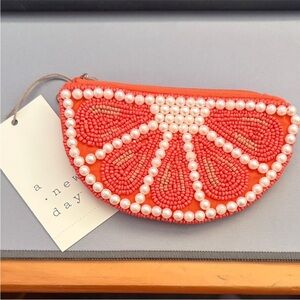 Citrus Beaded Coin Purse | A New Day; Target Brand